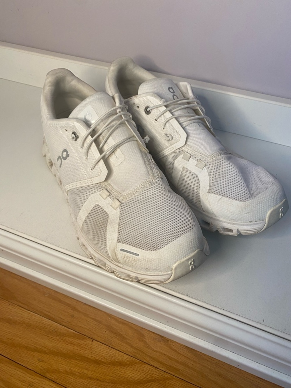 On Cloud Men's Athletic Shoes in White - Lightweight Running Sneakers